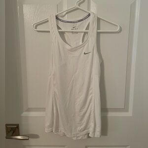 White Nike Tank Top
